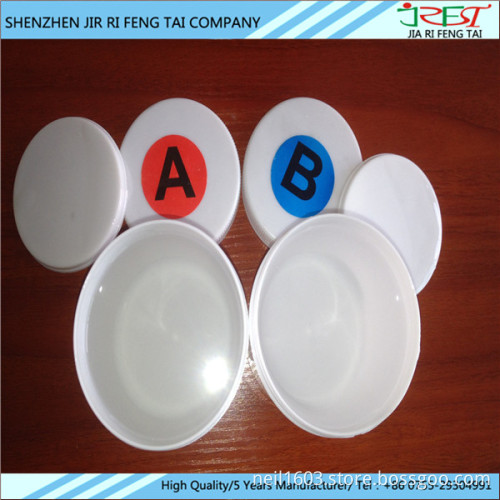 Double component thermal conductive silicone encapsulant for PC/ABS/PP/PVC